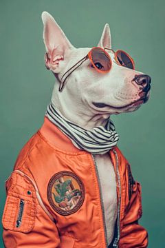Bull Terrier van Poster Art Shop