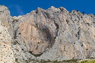 Rotswand in de bergen van Bernia van Montepuro thumbnail