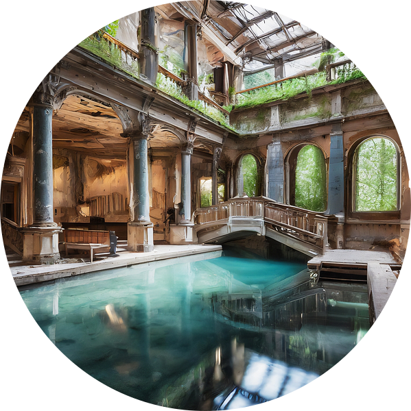 Luxe hotel Lost Place van Mustafa Kurnaz