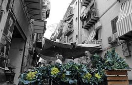 Il Capo market in Palermo by Bert Weber