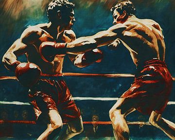 The Fierce Dance of Determination by Jan Keteleer (JanKé): A Journey Beyond the Canvas