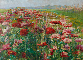 Olga Wisinger-Florian - Bloeiende klaprozen, ca. 1900