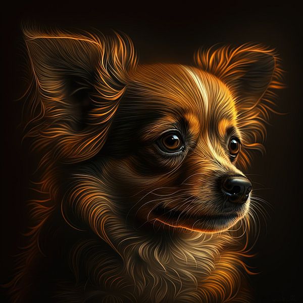Dog breeds - Chihuahua by Hans-Jürgen Flaswinkel