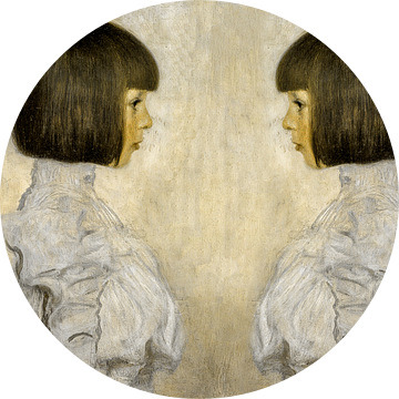 Gustav Klimt - Twins met gouden bies