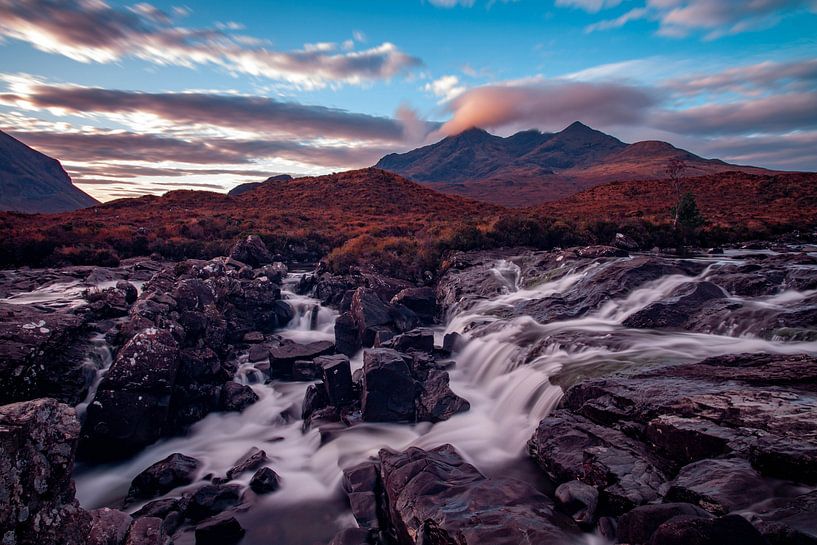 Wasserfall in Schottland von Paul Vergeer