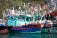 Fischerboot in Vietnam von t.ART Miniaturansicht