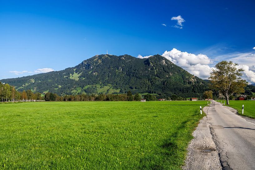 The Grünten mountain, also called the guardian of the Allgäu by ManfredFotos
