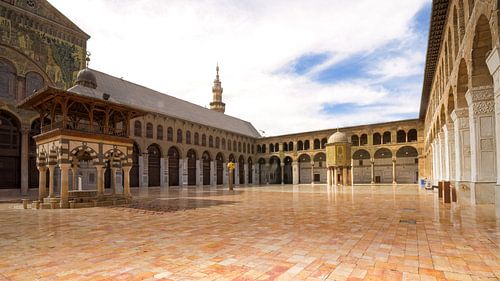 De Grote moskee van Damascus