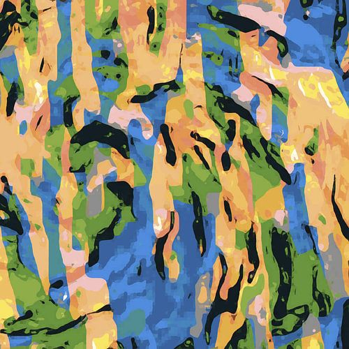 Kleurenspel op het water Compositie I nr. 1