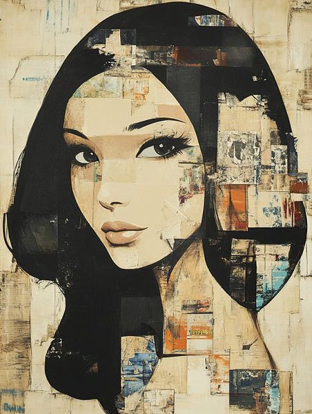 Gaze Patchwork by Eye catching paintings
