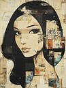 Gaze Patchwork by Eye catching paintings thumbnail
