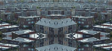 Häuser in Groningen (Niederlande) von Marcel Kerdijk