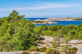 Blick von der Insel Nord Långö auf Schäreninseln nahe Ströms