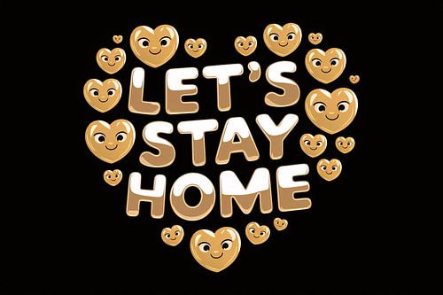 Harten en thuis blijven