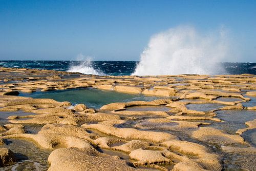 Traditionelle Salinen auf Malta