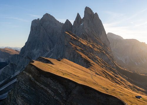 Seceda bei Sonnenaufgang