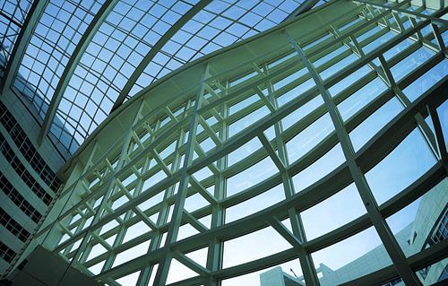  Deel van het Atrium Stadhuis Den Haag / Ein Teil des Atrium des Rathauses in Den Haag / Part of the