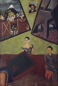 Frida, Pancho Villa und Adelita, 1927