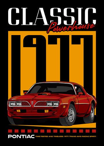 1977 Pontiac Trans Am Muscle Car