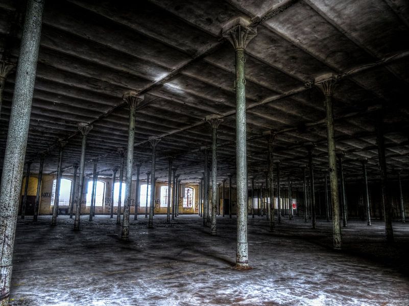 Abandoned factory Germany HDR by Natasja Martijn