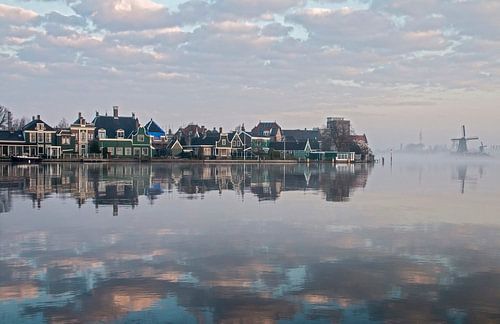 Zonsopkomst bij de Zaanse Schans