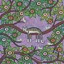 Sleeoy Cat with Curious Watchers by Manon Elmendorp thumbnail