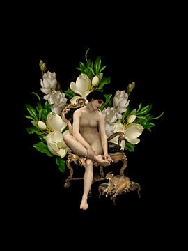 Venus en magnolia's van Uta Naumann
