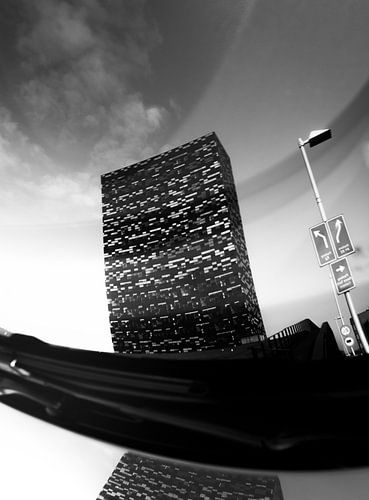 Car Reflection van Jim Plaum