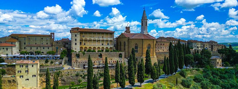 Pienze Tuscany by HG (Huub) van der Zee