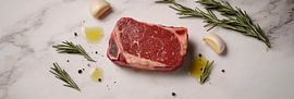 Cuisine du steak de bœuf sur Poster Art Shop