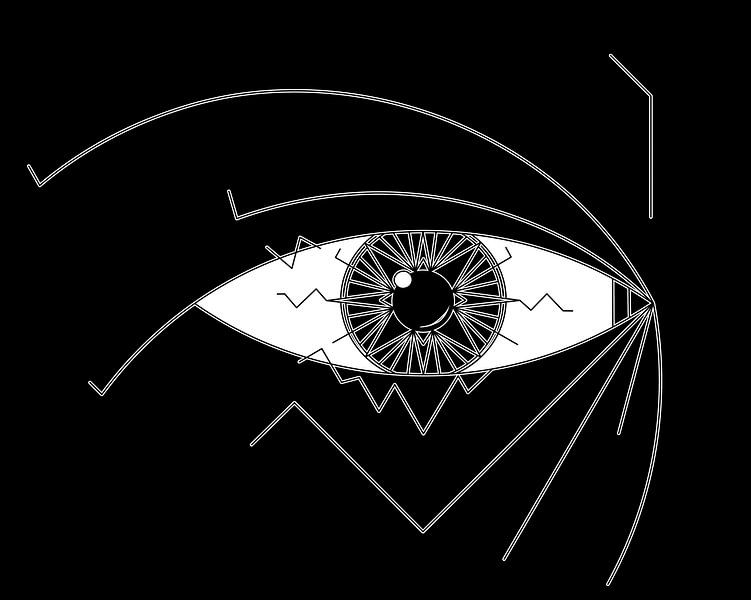 Hypnotisieren (Auge) von Marcel Kerdijk