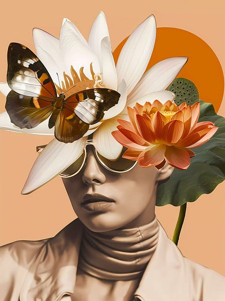 Luxe Lotus portrait by haroulita