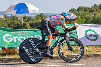 Katarzyna Niewiadoma op de tijdritfiets