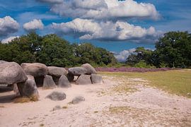 Dolmens and Flowering Heaths in Drenthe. by Brian Morgan