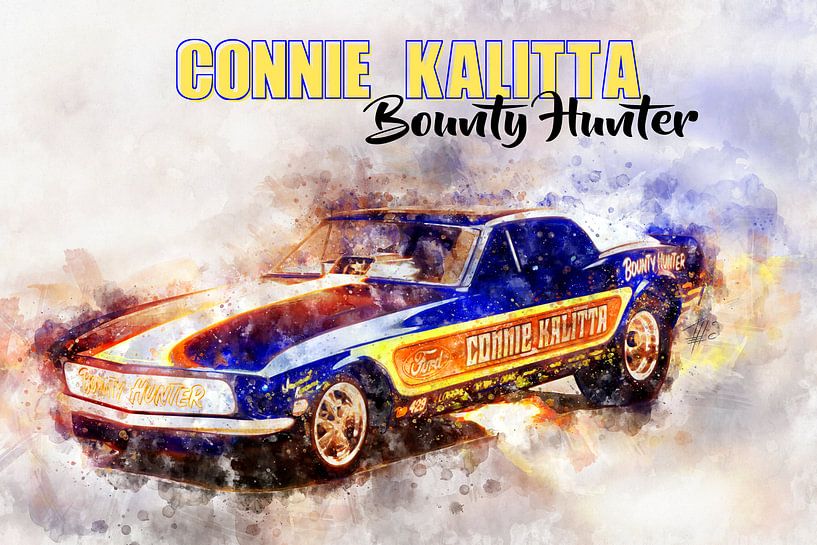 Connie Kalitta, Bounty Hunter met titel van Theodor Decker