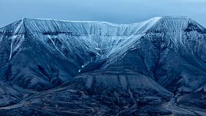 Berge bei Longyearbyen