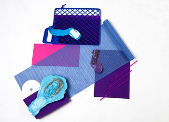 Afwasveger / blikmachine / nietborstel