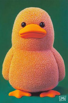 Soft Fuzz Duck Delight van OMG Art