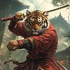 Kung Fu Tiger sur FotoKonzepte