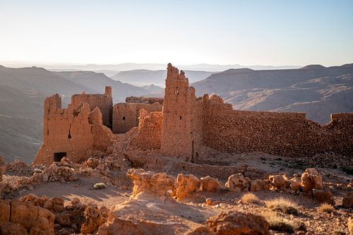 Ruine in Marokko von Valerie Visschedijk - Reisfotografie