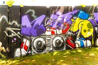 Street Art De Berenkuil "Step in The Arena" ; Eindhoven.