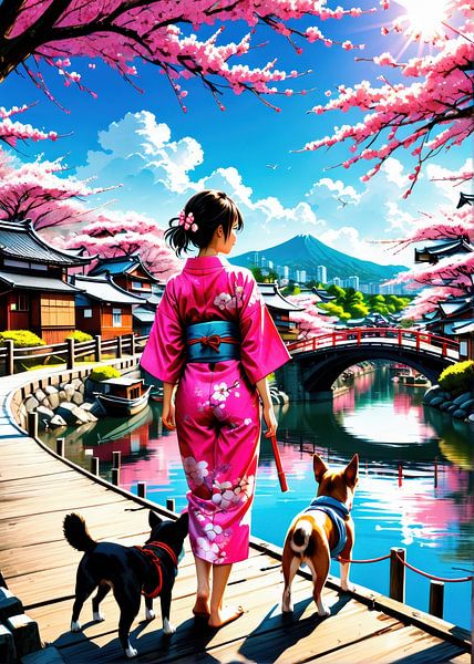 Promenade printanière à Kyoto par atiq fauzi