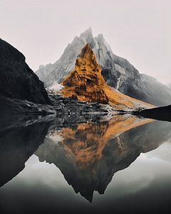 Bergsee in den Alpen