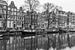 Singelgracht in Amsterdam van Wijbe Visser