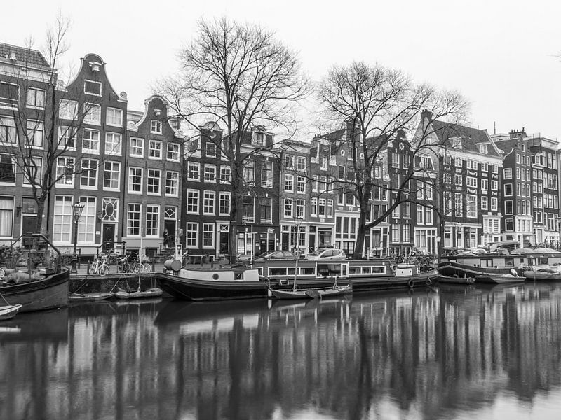 Singelgracht in Amsterdam by Wijbe Visser