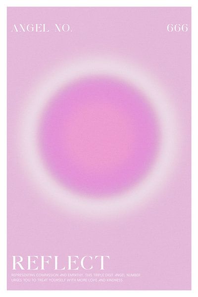 Angelnumber Reflect 666 von Malou Studio