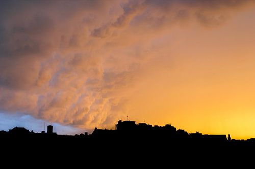 Thundercloud over Noordwijk