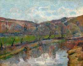 Paul Gauguin – Breton Landscape, 1888 by Atelier Liesjes