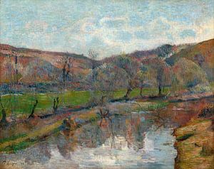Paul Gauguin – Landschaft in der Bretagne, 1888