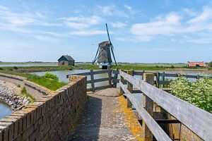 Windmill het noorden est un moulin à Texel